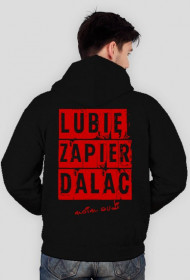 'Lubię zapier* moim Audi' bluza męska,rozpinana z kapturem