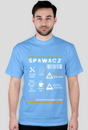 Etykieta spawacza - ConstructionZone