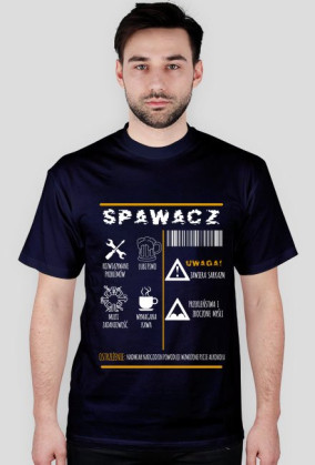 Etykieta spawacza - ConstructionZone