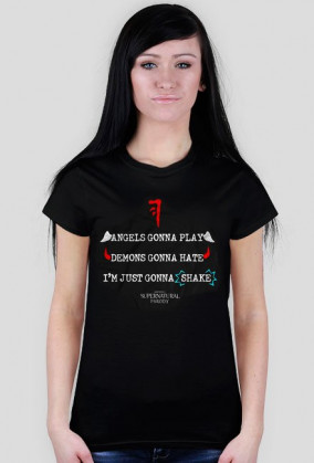 SUPERNATURAL PARODY LYRICS TEE