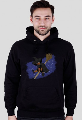 Mała Czarownica - Little Witch - duża bluza z kapturem
