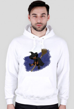 Mała Czarownica - Little Witch - duża bluza z kapturem