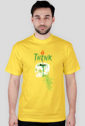 Czaszka THINK....myśl.