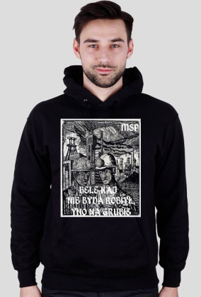 BLUZA Z GÓRNICZYM MOTYWEM