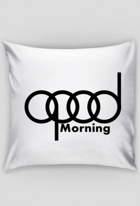 'good morning' poszewka,bez wypełnienia