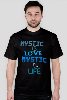KOSZULKA MYSTIC IS LOVE MYSTIC IS LIFE
