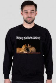 kot nie pies-czarna bluza
