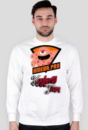 Ameba Bluza Meska Bez Kaptura