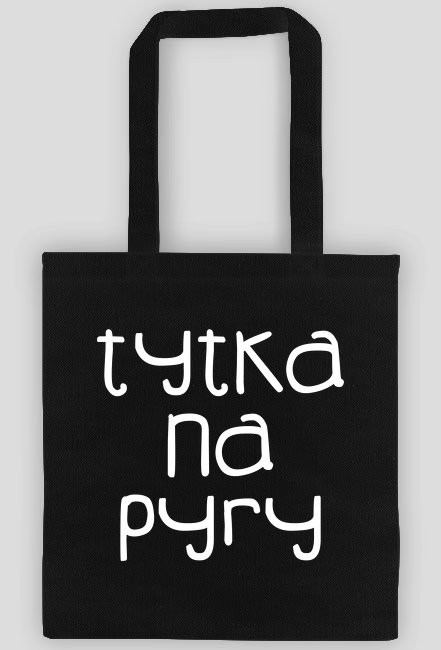 Czarna tytka na pyry!
