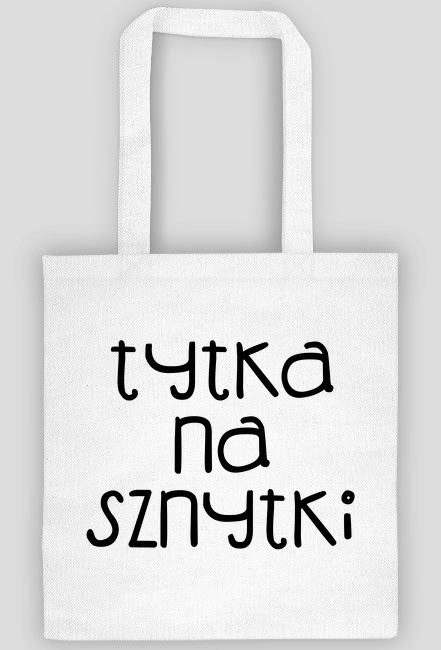 Biała tytka na sznytki!