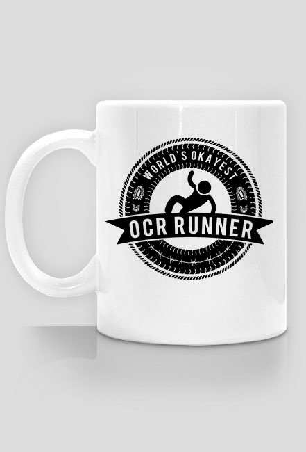 OCR Runner Kubek biały
