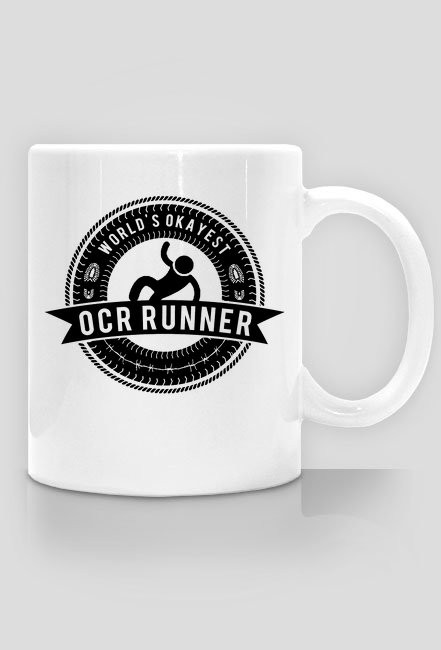 OCR Runner Kubek biały