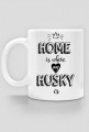 Home is where my Husky is:)