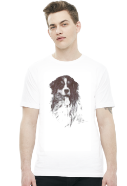 T-shirt męski Berneńczyk 5XL