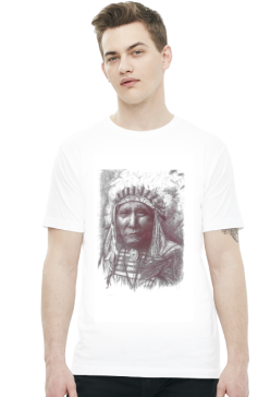 T-shirt męski Indianin 5XL