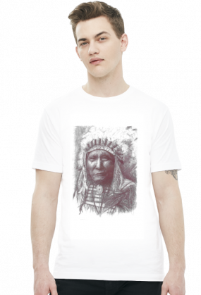 T-shirt męski Indianin 5XL