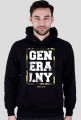 #GENERALNY - Czarna Bluza Męska