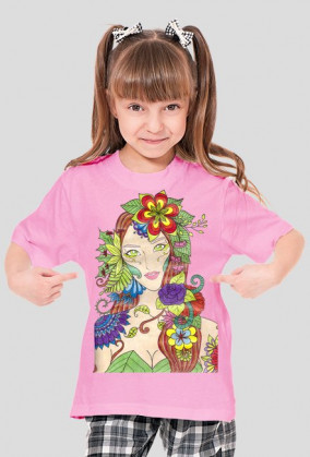 koszulka z motywem wiosennym