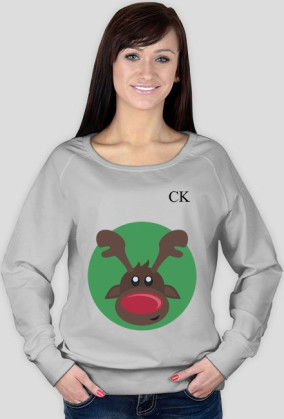 Bluza świąteczna bez kaptura K