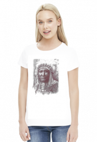 T-shirt damski Indianin