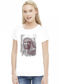 T-shirt damski Indianin