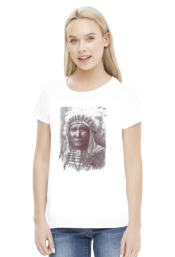 T-shirt damski Indianin