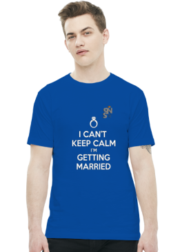 koszulka z nadrukiem cant calm