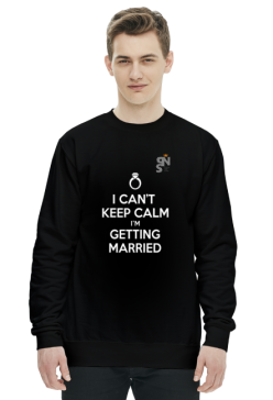 bluza z nadrukiem polish cant calm II