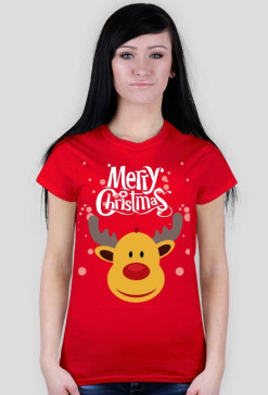 Koszulka Damska - Merry Christmas
