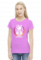 Koszulka damska Różowa Vixa Balet Pierdolnięcie 2k16