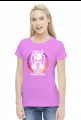 Koszulka damska Różowa Vixa Balet Pierdolnięcie 2k16