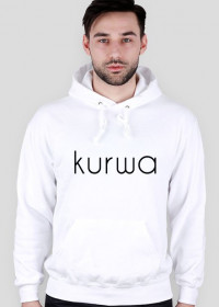 kurvva - hoodie - standard - white