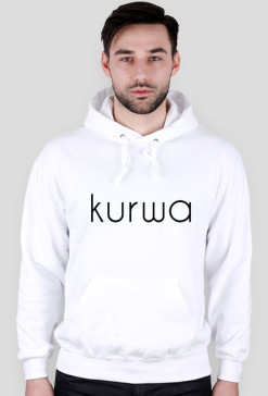 kurvva - hoodie - standard - white