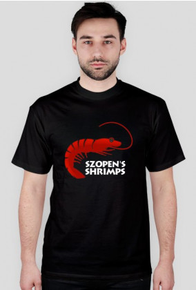 T-Shirt Szopen's Shrimps Black