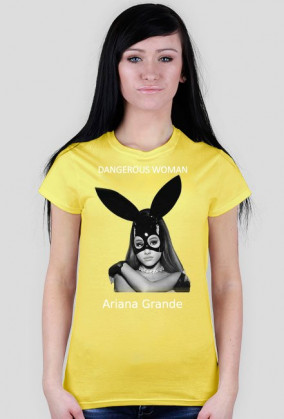 Koszulka Ariana Grande Dangerous Woman Tour Damska