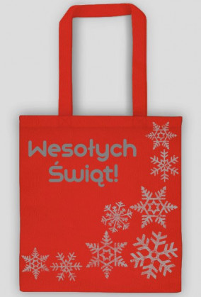 Świąteczna torba ,,Wesołych Świąt''