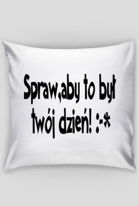 Poduszka na poprawę humoru