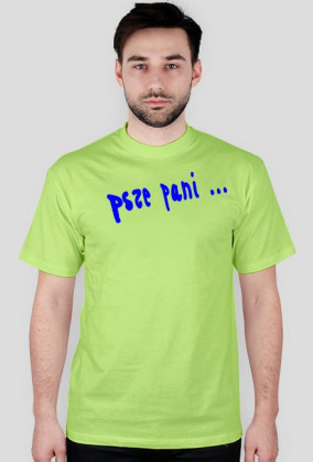 koszulka psze pani
