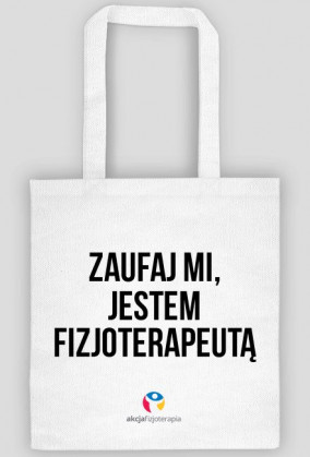 FIZJOTERAPEUTA - torba biała