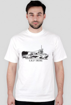 ORP Orzeł Polski okręt koszulka z nadrukiem