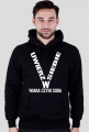 Bluza UWIERZ W SIEBIE z kapturem