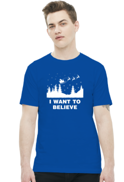 Koszulka Mikołaj I want to believe
