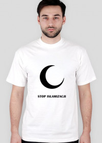 koszulka "stop islamizacji" prosta
