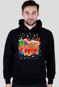 CHRISTMAS TIME - ZIMOWA BLUZA Z KAPTUREM