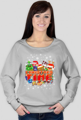 CHRISTMAS TIME - JESIENNA BLUZA BEZ KAPTURA