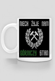 KUBEK Z GÓRNICZYM GODŁEM