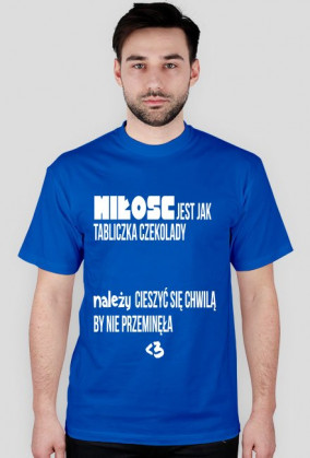 Koszulka męska "Miłość jest.."