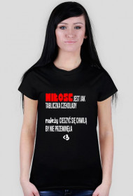 Koszulka damska "Miłość jest jak...."