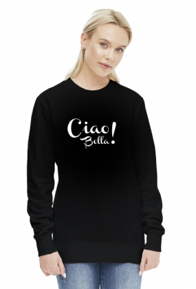 Ciao bella! czarna bluza