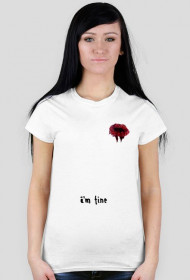 I'm fine - T-shirt damski